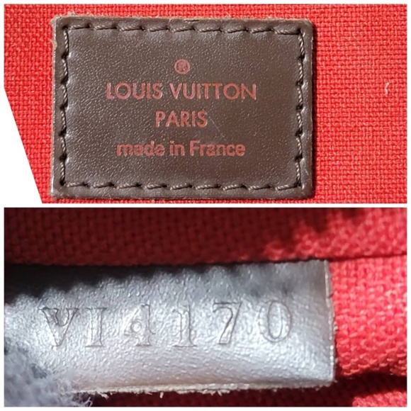 Authentic Louis Vuitton Damier Ebene Verona GM Bag Brown - Picture 5 of 15